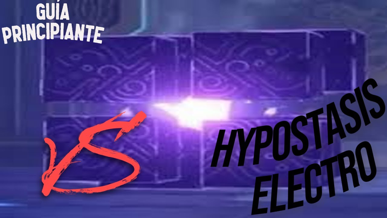 Genshin Impact Guía VS Hypostasis Electro - YouTube