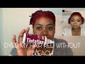 How I Dyed My Hair Red WITHOUT Bleach