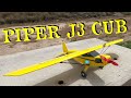 Piper J3 Cub. El avión entrenador que buscabas!!! 100% Carton pluma