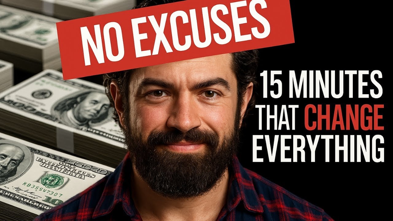 15 Minutes to Destroy Excuses – Alex Hormozi's Brutal Blueprint for Success