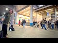 あと一曲だけ演奏していいですか?|プロの路上ライブで「中西保志/最後の雨」|STREET SAX PERFORMANCE