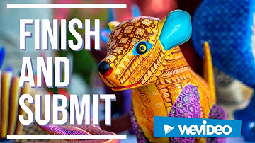 Submit WeVideo Assignment through Google Drive