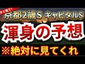 【京都2歳S/キャピタルS・予想】土曜競馬やる人必見!穴馬●●!WIN5網羅推奨!ジャパンカップ前に妙味馬をピックアップ!【競馬予想】