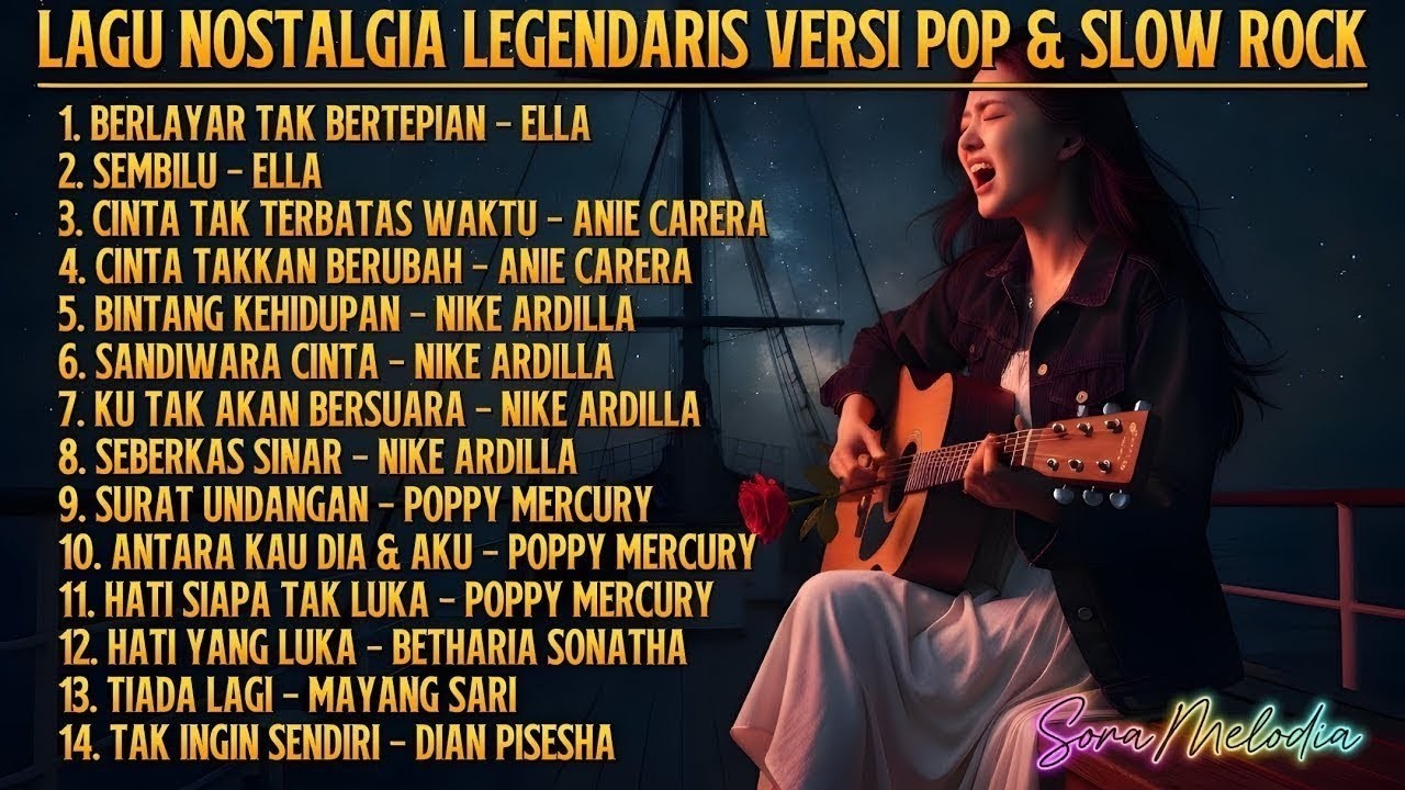 LAGU NOSTALGIA LEGENDARIS VERSI POP & SLOW ROCK COVER