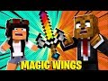 4 Player *Magic Wings Mod* Tumbleweeds - Minecraft Modded Minigame | JeromeASF