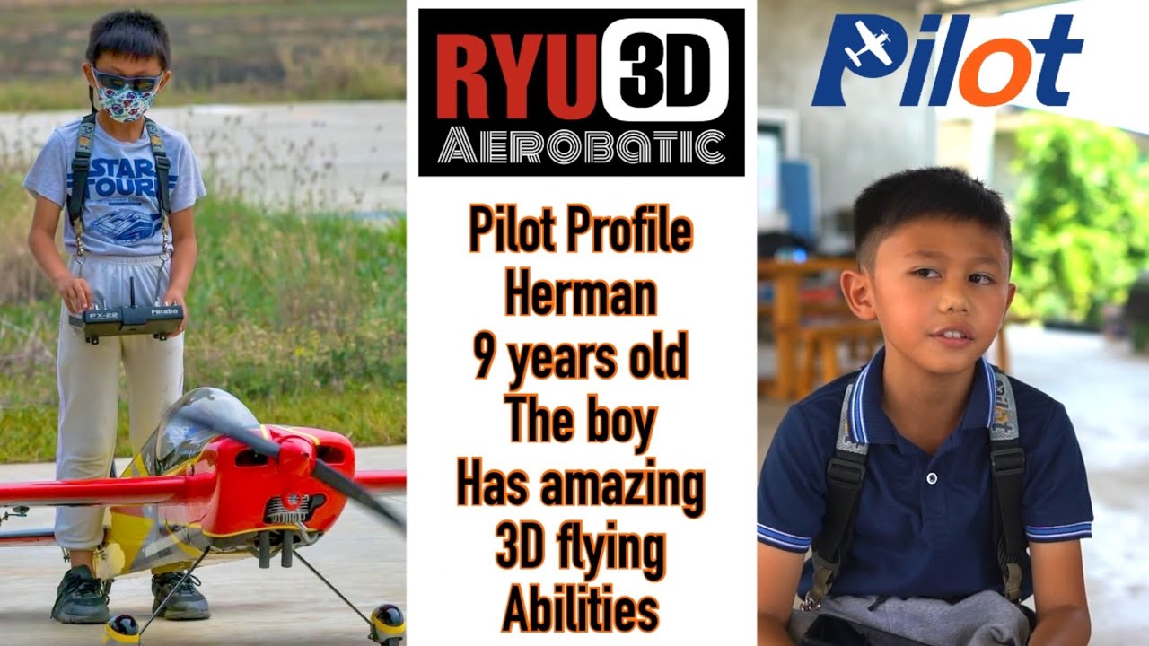 Pilot Profile EP.1 Herman Boonpongsa / the boy has amazing 3D flying skill.🇹🇭👍🏻