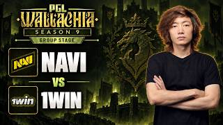 Navi vs 1Win l PGL Wallachia Season 9 Group stage