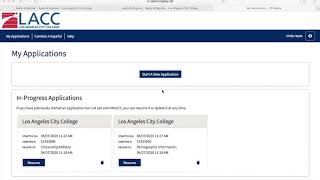 LACC Application Workshop (English)