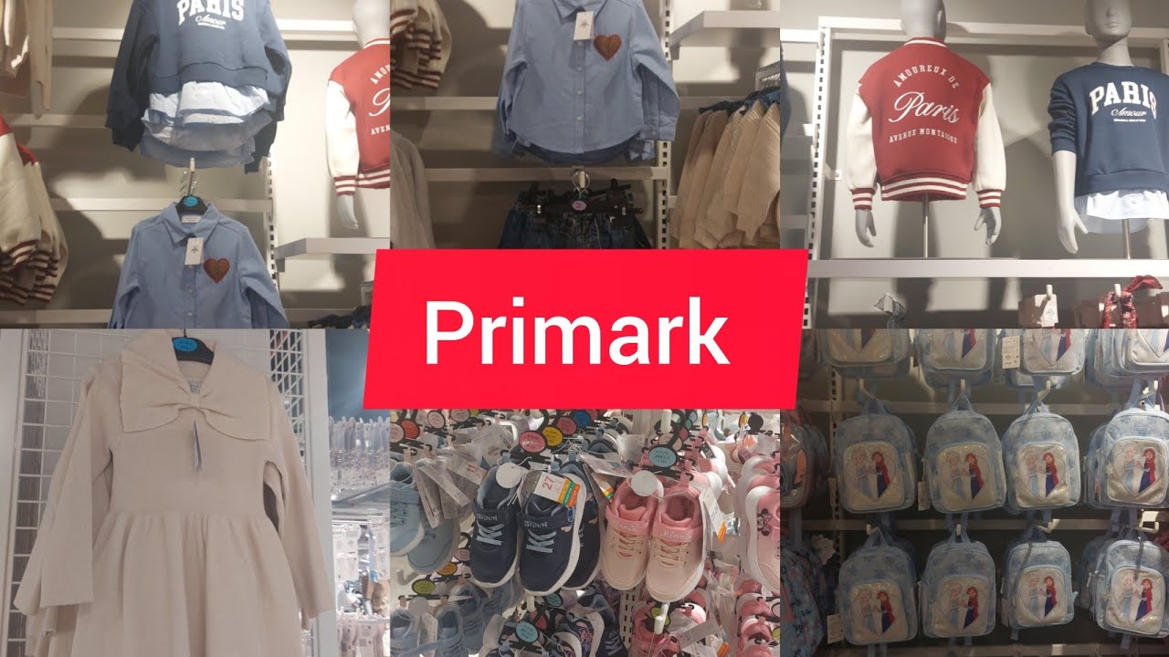 Nouvel arrivage primark France 😍 spécial rentrée scolaire. Pour la 1ère fois chez primark acierinox