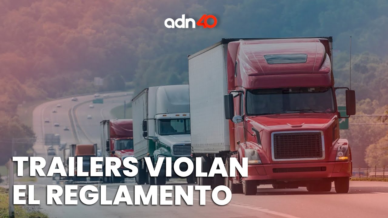 Vehículos de carga exceden los límites de velocidad y violan el