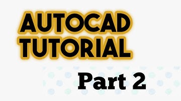 AUTOCAD Tutorial in Urdu for all CAD beginner part 2