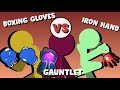 Supreme Duelist Stickman Animation: Boxing Gloves vs Gauntlet vs Iron Hand