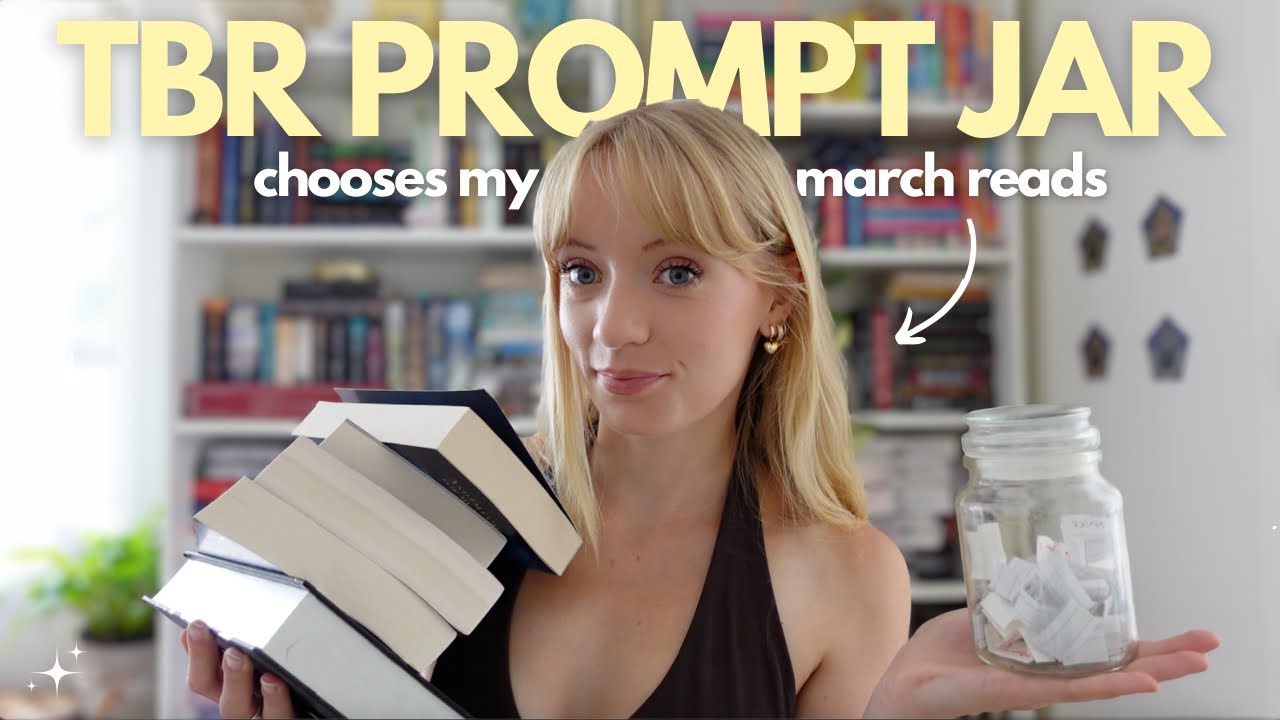 TBR prompt jar picks my March reads!