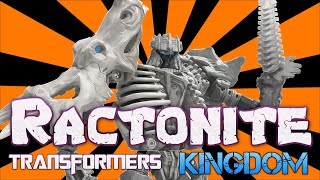 Transformers Kingdom Deluxe Class RACTONITE VIDEO REVIEW