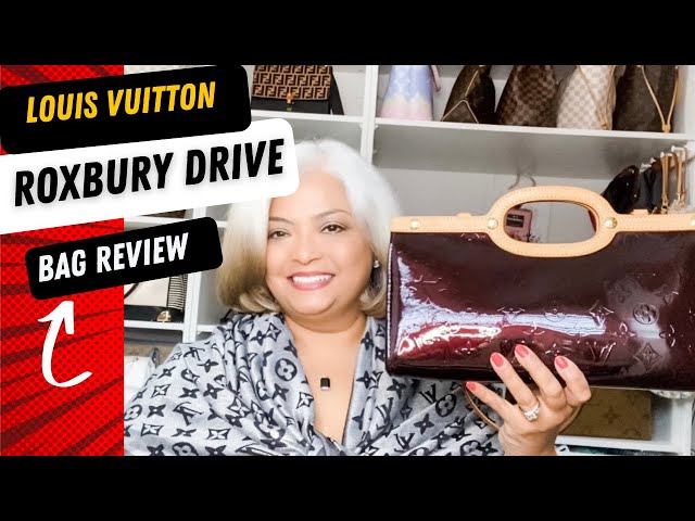 Louis Vuitton Amarante Monogram Vernis Roxbury Drive Bag - Yoogi's Closet