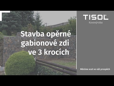 Video: Opěrné Zdi Z Gabionů: Konstrukce Stěn Z Krabicového A Jiných Typů Gabionů