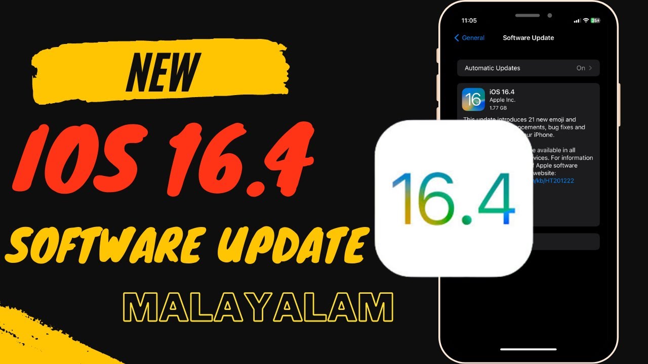 iOS 16.4 Released | iOS 16.4 Features | Bug Fixes | Security update | iOS 16.4 | Malayalam