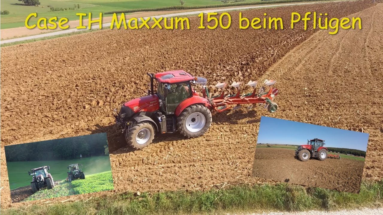 Vorführer Case IH Maxxum 150 Active Drive 8 | Pflügen 2020