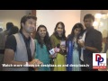 Super singers from Manisharma concert speaking to the media.