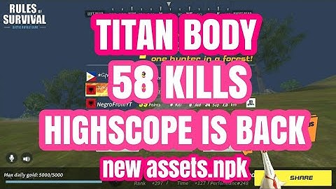 NEW TEST ROS SCRIPT + FAST SHOT AND TITAN BODY + UNDERGROUND #RULESOFSURVIVAL #ROSHACK #ROS
