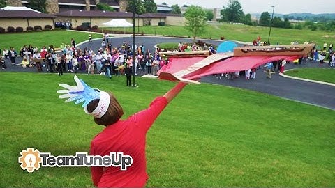 Team TuneUp Glider Build Team Building Activity