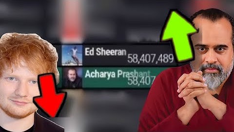 (#60) आचार्य प्रशान्त - Acharya Prashant Passes (#59) Ed Sheeran