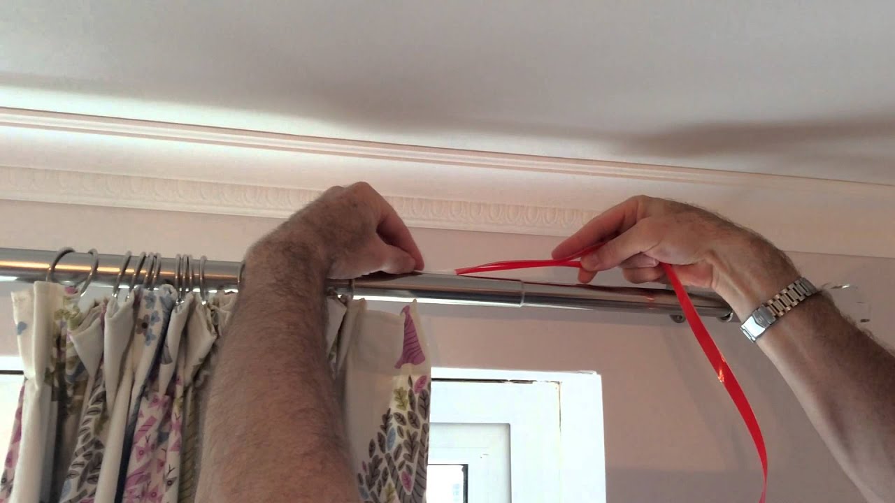 Ezyglide Tape - fixes sticking and catching curtain rings 