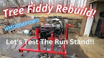 Rebuilding a SBC 350 And Testing The Run Stand