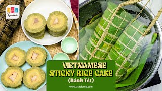 Vietnamese Sticky Rice Cake (Bánh Tét Recipe)
