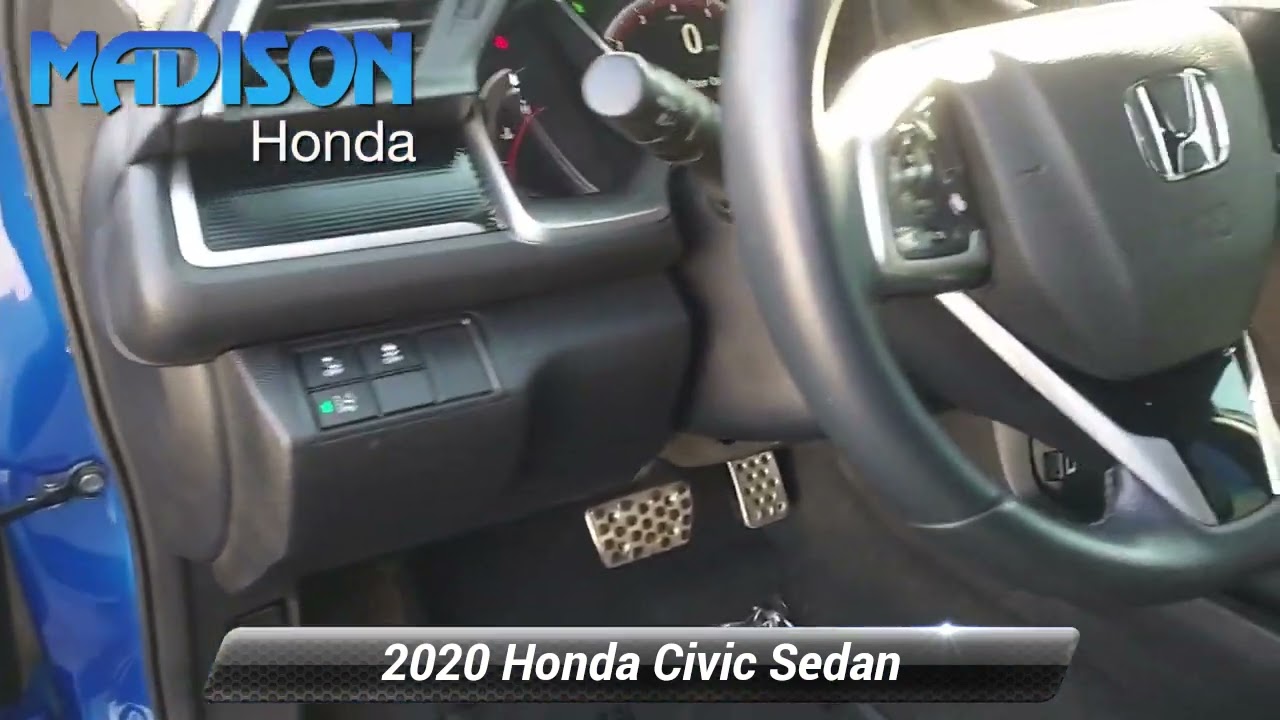 Certified 2020 Honda Civic Sedan Sport, Madison, NJ 51206B