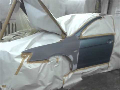 Покраска Lancer X и грунт+грунт Покраска Lancer X и грунт+грунт