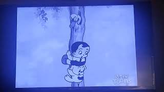 Betty Boop: Junior and Pudgy getting chased and spanked by mama duck