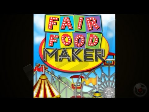 Fair Food Maker - 8 Favorite carnival foods ALL IN ONE! - iPhone Gameplay Video