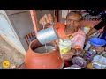 Kerala mallu aunty selling homemade matka masala chaas making rs 30 only l trivandrum food tour