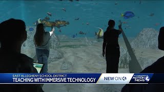 East Allegheny implements immersive reality technology to help students extend learning outside o...