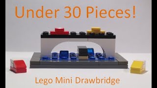 Lego Mini Drawbridge Tutorial