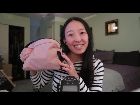 ASMR (Whispered) What's in my makeup bag