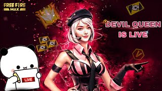 Devil Queen Is Live 😍❤️ | Free Fire Live In Tamil | #girlgamer #ffgirl #ffliveintamil