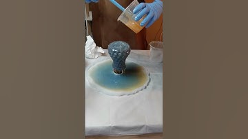 Experiment: giet hars op 3D-geprint PLA!