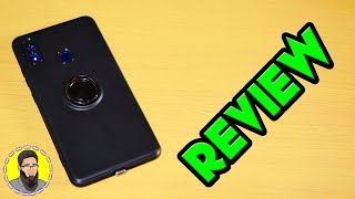 Huawei Honor Note 10 Soft Silicone Case with Ring Stand Review! screenshot 5