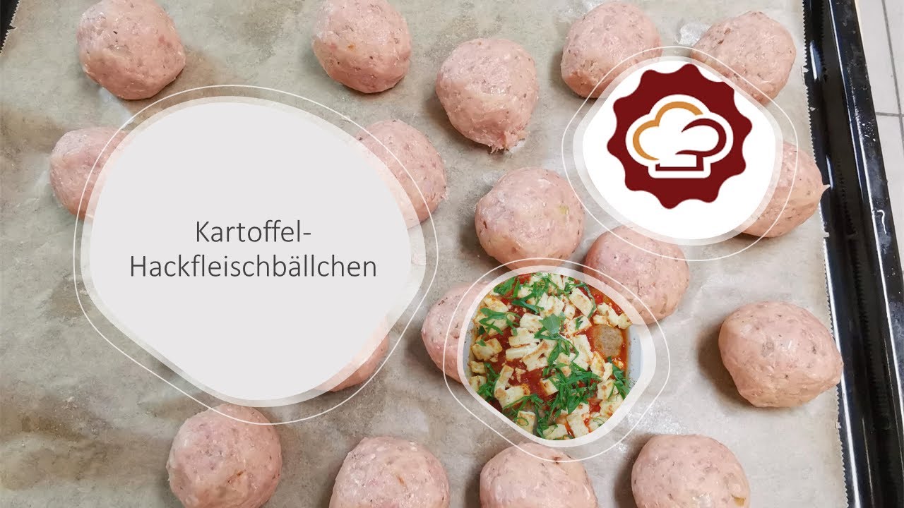 Kartoffel-Hackfleischbällchen mein Gericht für die Kartoffel Zwiebel ...