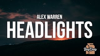 Video thumbnail of "Alex Warren - Headlights (Lyrics)"