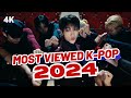 Top 100 most viewed kpop songs of 2024 may  week 1
