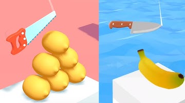 Slice Master vs Slice It - Very Satisfying and Relaxing ASMR Slicing Game