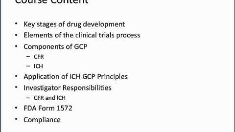 GCP Investigator Training Trailer