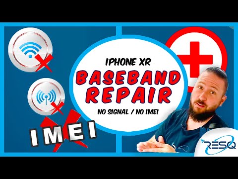 iPhone XR NO SIGNAL - NO IMEI - NO NETWORK - PRIOR REPAIR ATTEMPT - HOW TO FIX A BASEBAND ISSUE