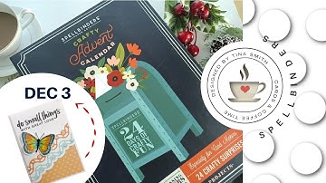 Spellbinders | Crafty Advent Calendar 2022 | Day 3