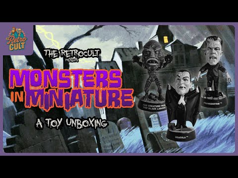 🧟♂️Universal Monsters in Miniature! | Silver Screen Edition Little Big Heads Unboxing