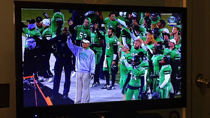 Mike Canales Final Alma Mater at UNT