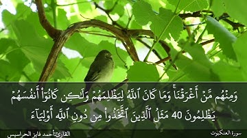 الصفحة 401 سورة العنكبوت بصوت القارئ المهندس أحمد فايز الحراسيس
